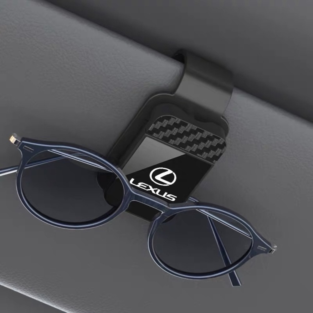 Car Sun Visor Sunglasses Holder Clip – Universal Auto Glasses Clip Organizer